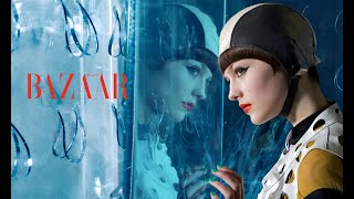 Amber Anderson By Benjamin Kanarek For Harpers Bazaar