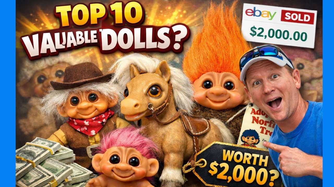 Top 10 Most Valuable Troll Dolls