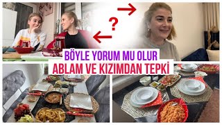 BÖYLE EVLİLİK Mİ OLUR ❌ İKİSİ DE ÇOK KIZGIN ❌KAHVALTI BENDEN  AKŞAM YEMEĞİ ABLAMDAN  VLOG