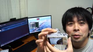 お部屋でPanasonicのデジタル一眼DMCGM1の紹介