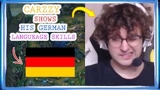 VIT Carzzy Shows His GERMAN Language Skills 👀 [FUNNY]