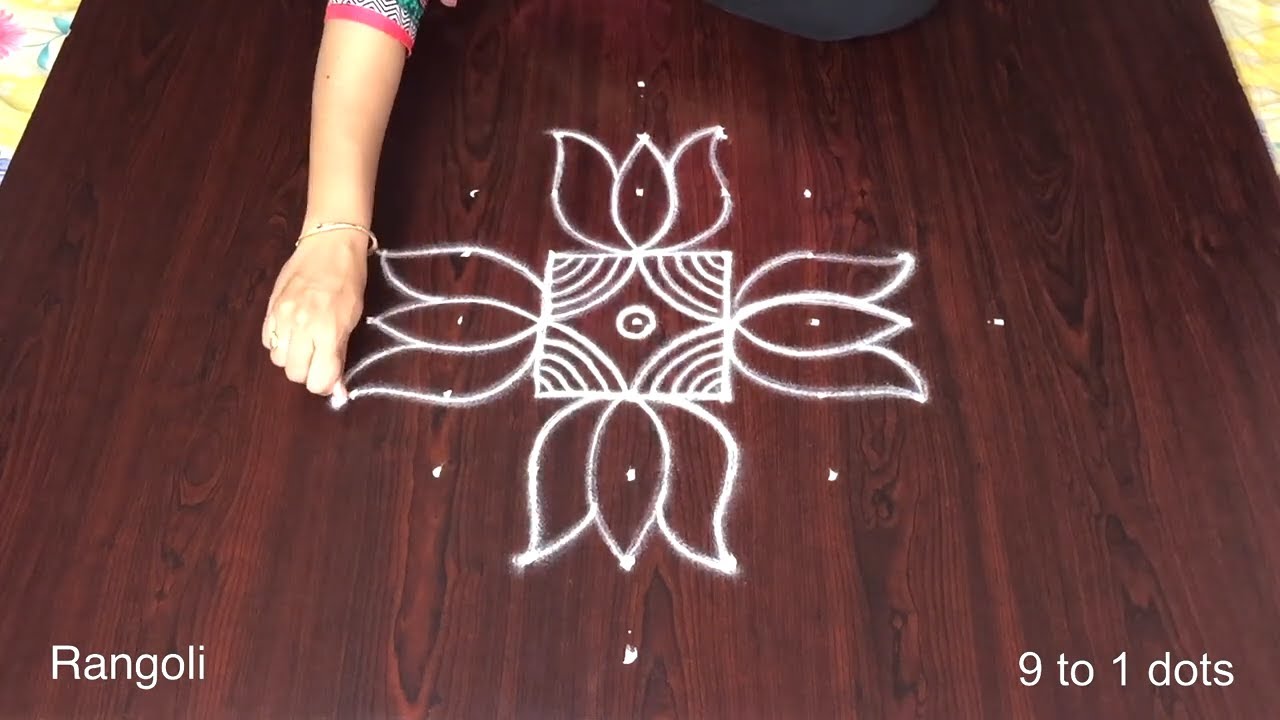 Diwali Kolam Rangoli 9