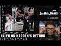 Jalen Rose reacts to Harden waving off the double team and guarding Giannis 1-on-1 | Jalen & Jacoby