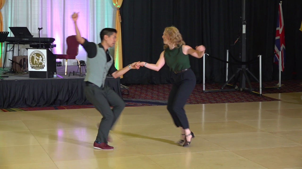 ILHC 2018 - Open Lindy Hop Draw Finals - James Yeh & Briana Ayers