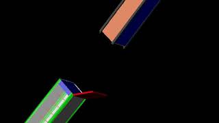 MSC.ADAMS 3U CubeSat separation model.