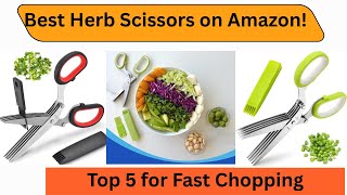 ✅ Top 5 Best Herb Scissors for Kitchen in the year | #1 Smart Review Picks