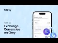 How to Exchange Currencies on Grey