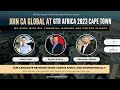 Why CA Global Finance is attending GTR Africa 2023 Cape Town