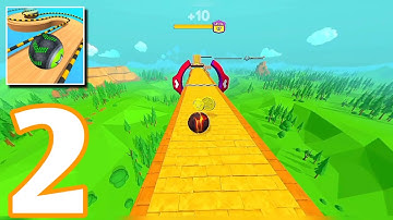 Going Balls - Gameplay Walkthrough Part 2 - Level 11 - 21 Ball Game (Android, iOS)