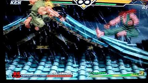 Capcom vs SNK 2 Dhalsim/Ken/Chang vs Dhalsim/Ryu/Benimaru