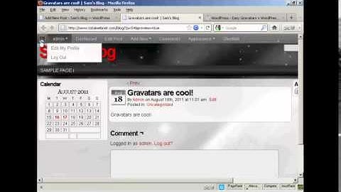 WordPress-How to Use Gravatars for Your Blog