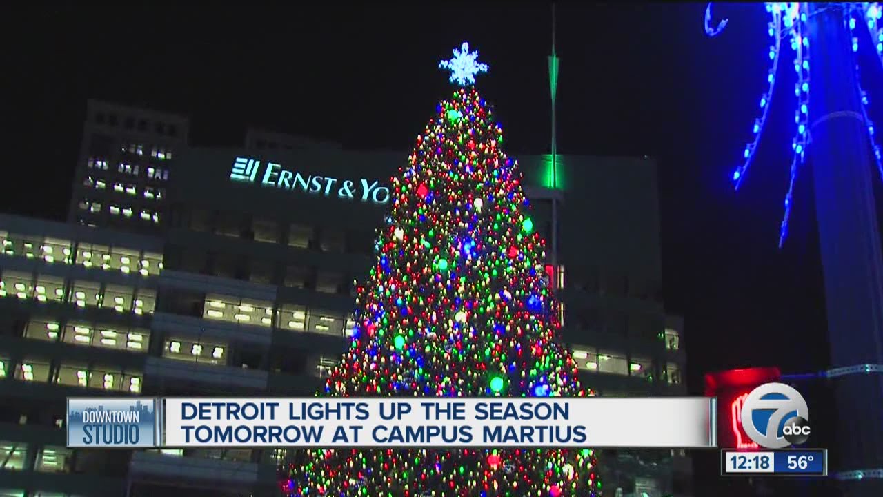 Light up the season at Campus Martius