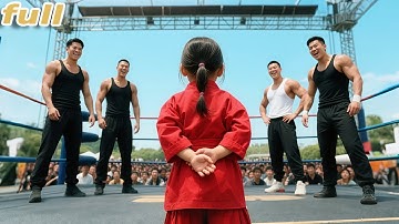 All Strong Men Laugh Little Girl Who DareTo Challenge Them!Unware She