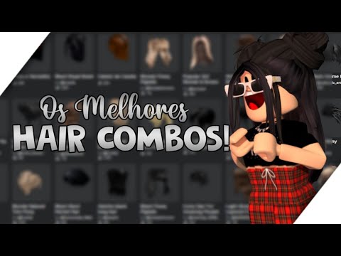 COMO COLOCAR 2 CABELOS (OU MAIS) PELO CELULAR NO ROBLOX!! 📲 (Combo Hair) ~  Saah Roblox YT 