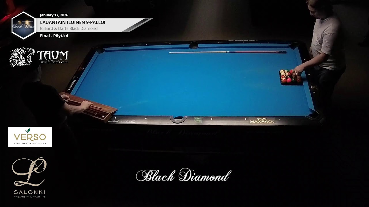 Lauantain Iloinen 9-pallo 17.1.2026