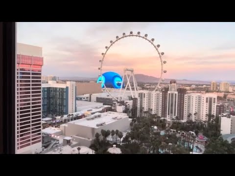 Our Fabulous View of The Sphere from The Flamingo Hotel Cosmopolitan Suite + ROOM TOUR in LAS VEGAS!