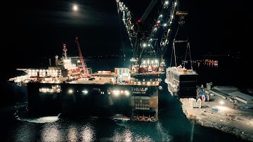 Troll West Electrification module installation