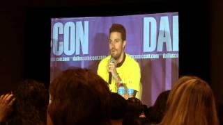 SA on working w/ Colin Donnell & Manu Bennett !