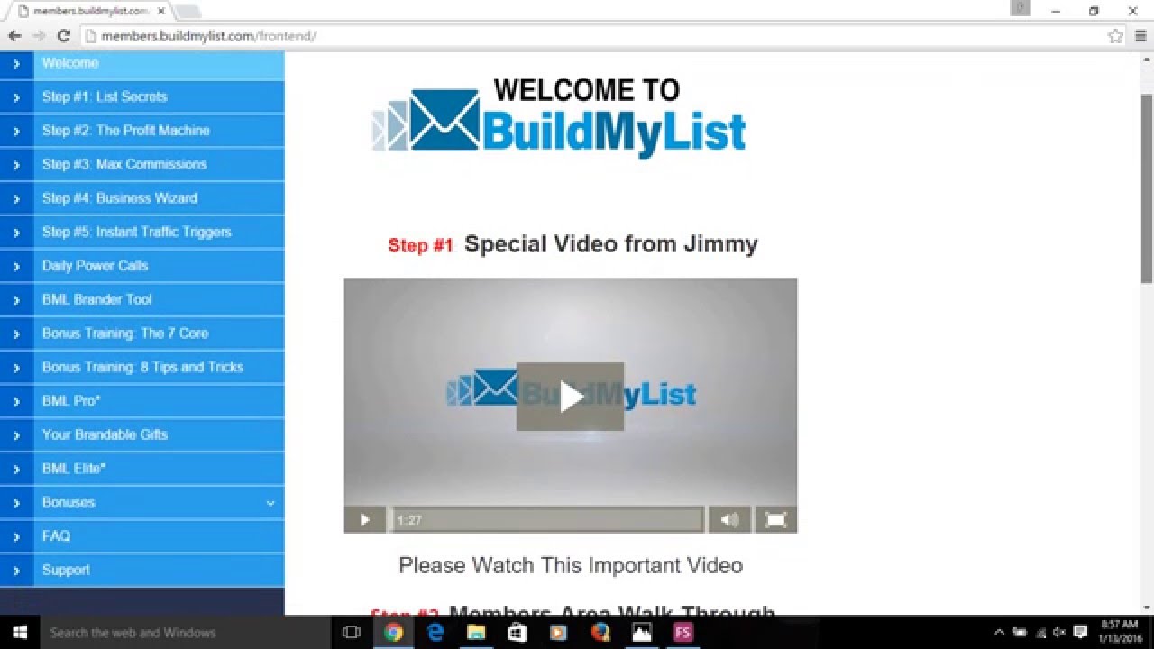Build My List Review
