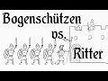 Kinderzeichentrick nicht fr kinder  ritter gegen bogenschtzen