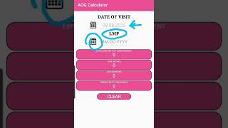 Best app to calculate EDD (expected date of delivery) || weeks of geatation || Days of gestation screenshot 4