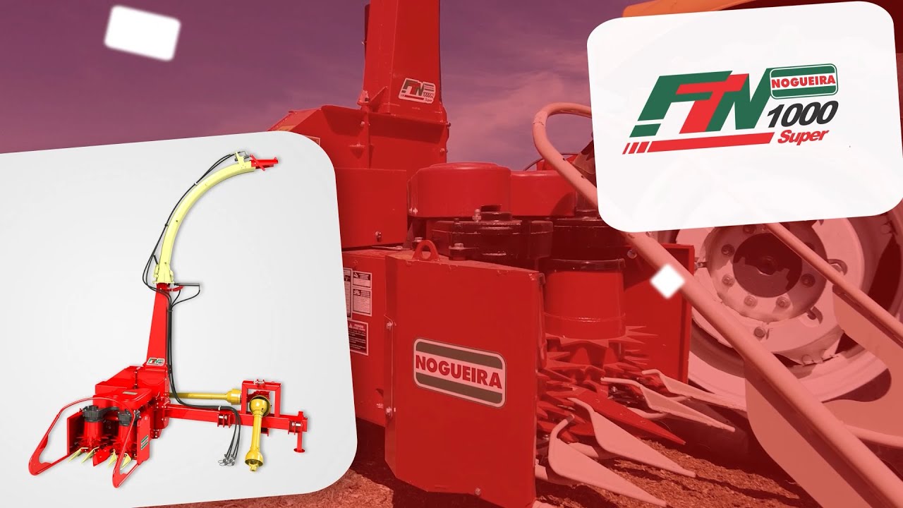 Colhedora de Forragens Nogueira FTN 1000 Super