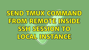 Send tmux command from remote inside ssh session to local instance