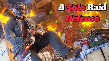 A Rust Solo Raid Defense
