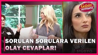Mutfaktaki Sorulara Verilen Olay Cevaplar - Gelinim Mutfakta 614.Bölüm