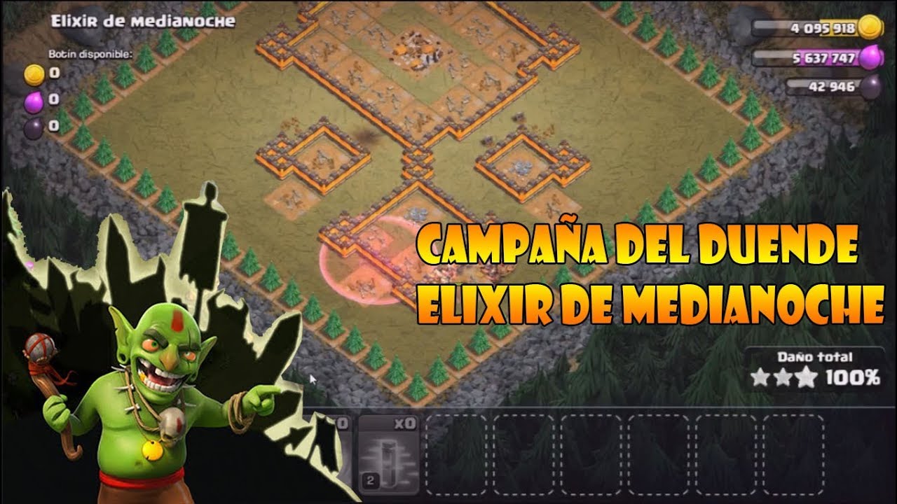 Elixir De Medianoche Clash Of Clans