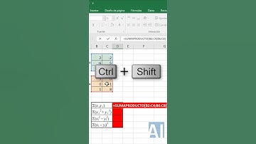 1⃣➕ SUMATORIA de PRODUCTOS con EXCEL | ApinfoxShort # 14