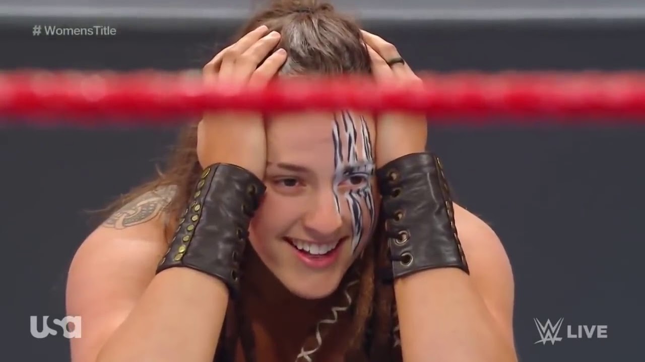 Ruby Riott vs Ronda Rousey Women's Title Match Raw - YouTube