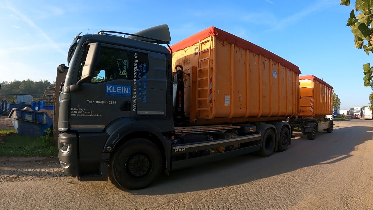 LkwVlog #1 - Viele Container und noch mehr Kilometer | Unterwegs mit MAN TGS 26. 470