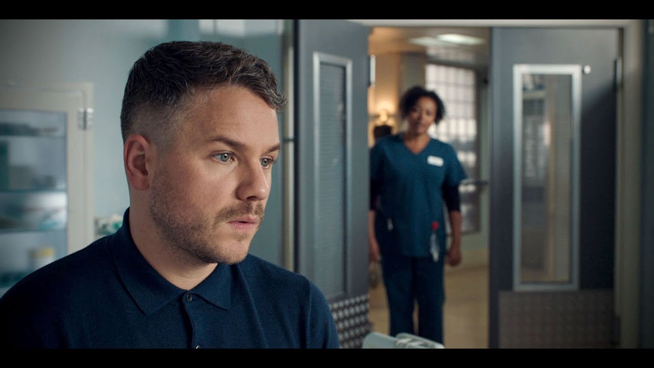 Holby City star David Ames prepares to film final scenes as Dom Copeland
