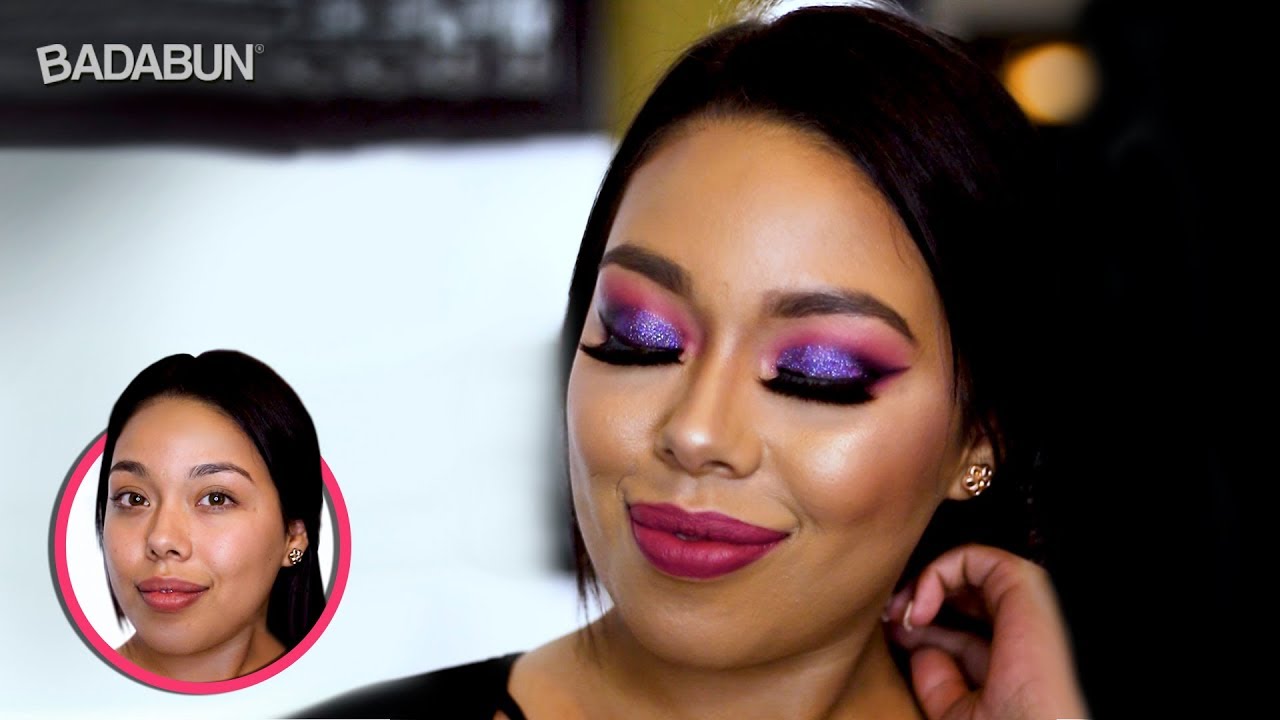 Maquillaje de noche en 3 minutos. Comparte con tu mejor amiga delineador de cejas