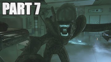 Alien: Isolation Walkthrough Part 7 - Close Calls - Gameplay Review Let