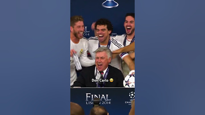 Carlo Ancelotti. Legend.