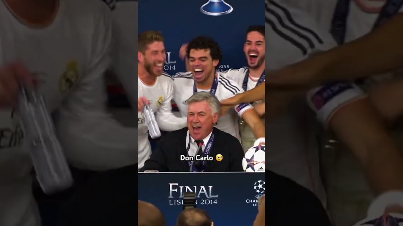 Carlo Ancelotti. Legend.