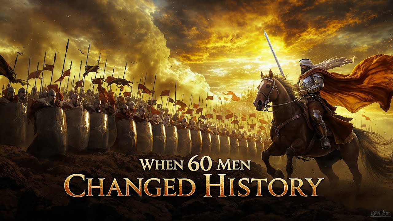 The Unbreakable 60: How Khalid ibn al-Walid Defied 6,000 at Yarmouk