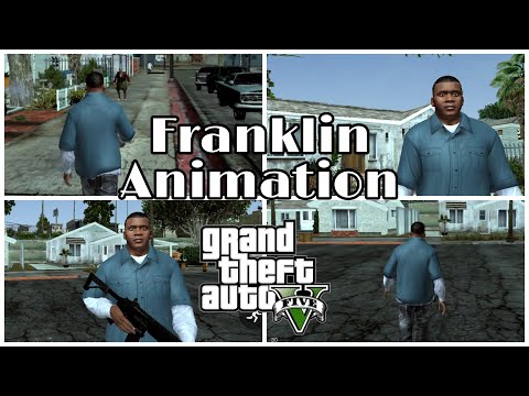 Download GTA V Animation 1.0 (Franklin) for GTA San Andreas (iOS, Android)