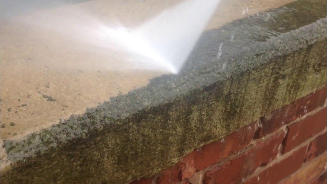How to clean sandstone. YouTube