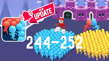 Count Masters - All Levels Gameplay ios (Level 244-252)