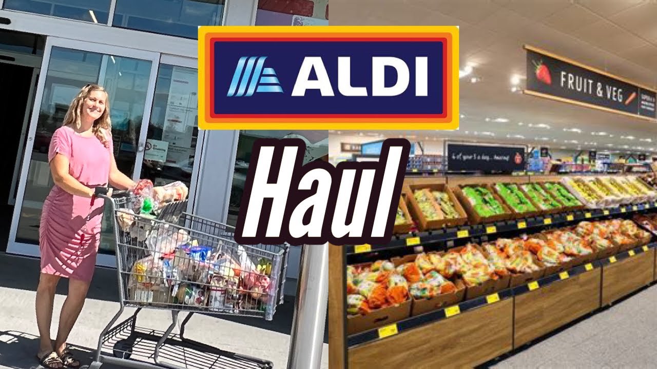 ALDI GROCERY HAUL SHOP WITH ME