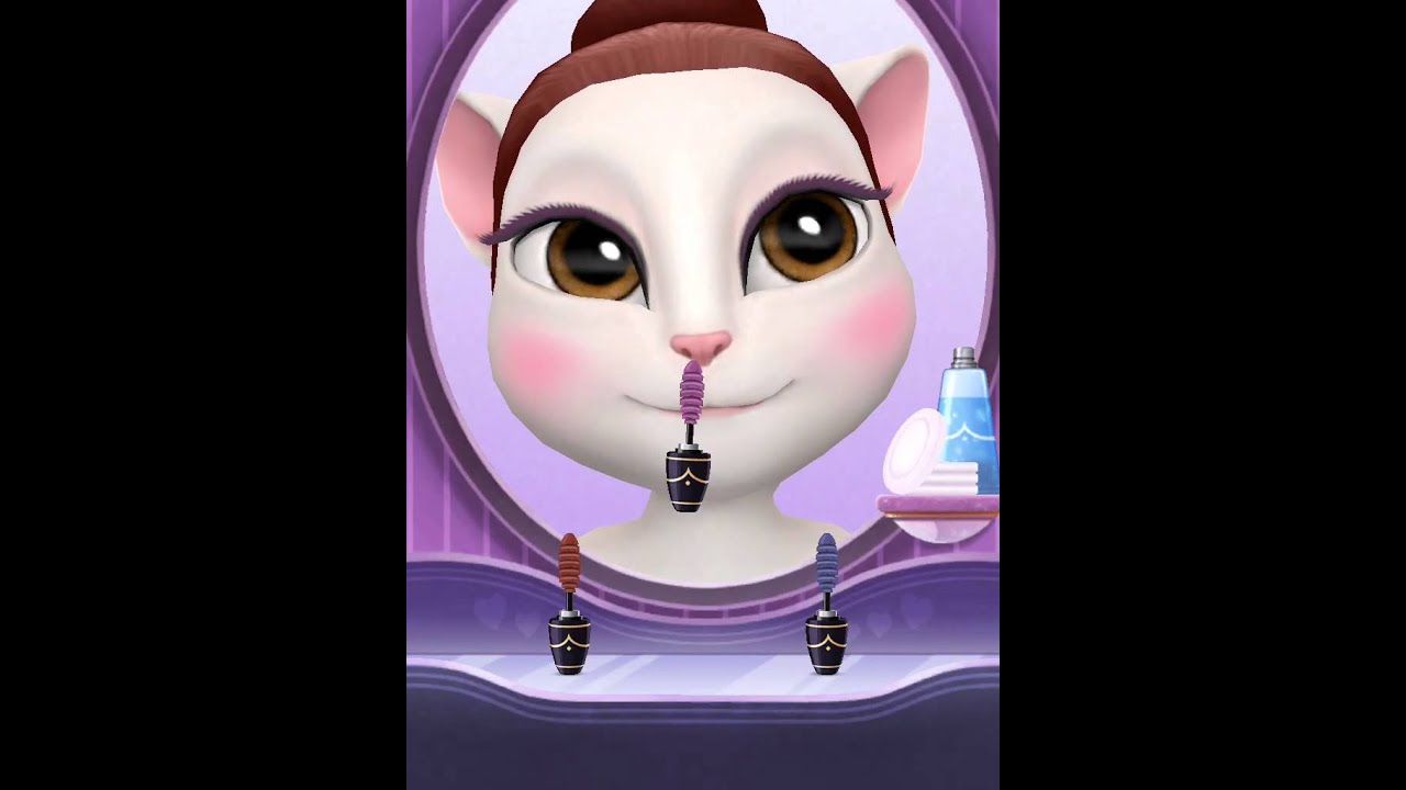 [My Talking Angela] L0L her eyes 🌝🌔🌗🐕🐫🐓 YouTube