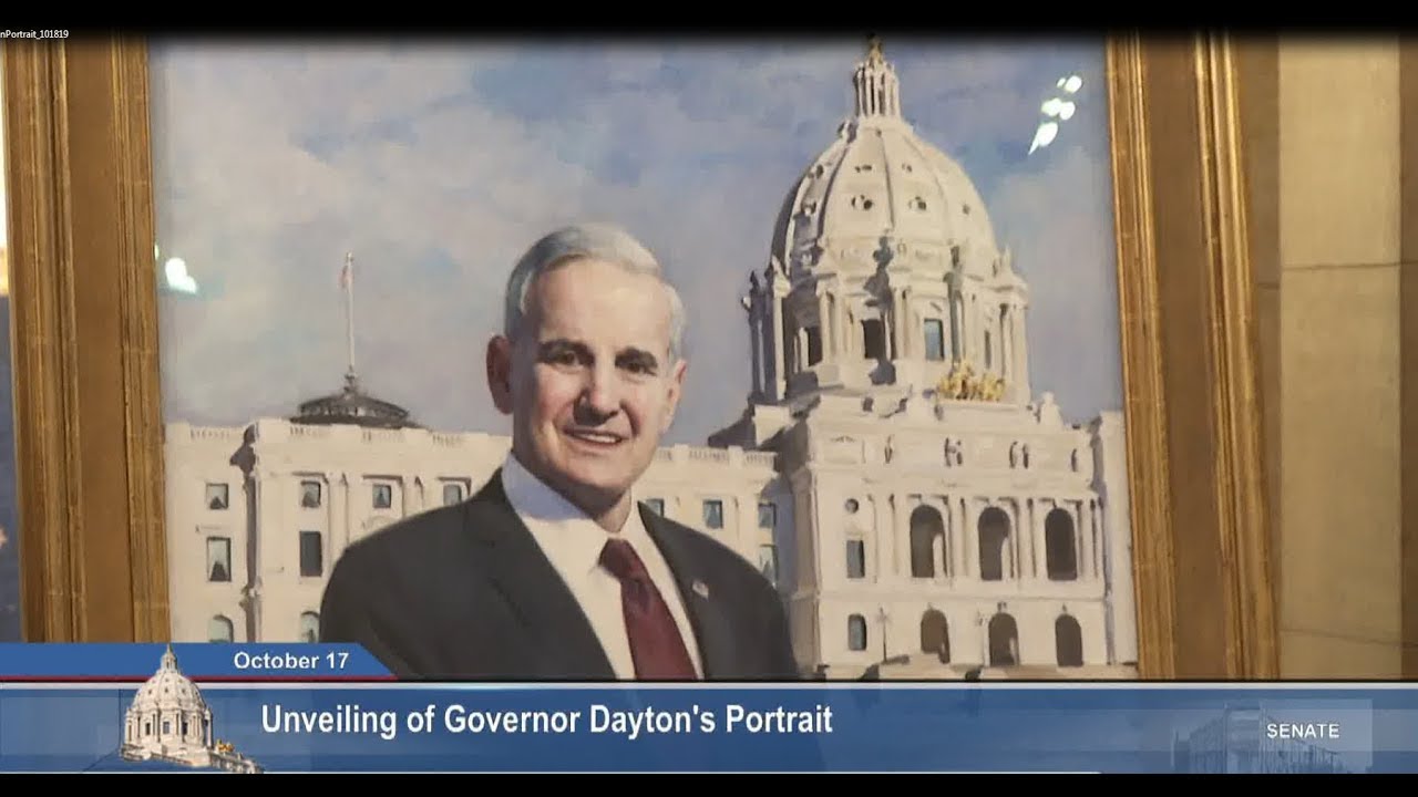 The Unveiling of Governor Mark Dayton's Portrait