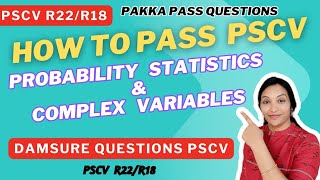 Celebrity How to pass PSCV R22/R18 || How to Pass Probability Stats and Complex Variables Damsure Questions || Net Worth