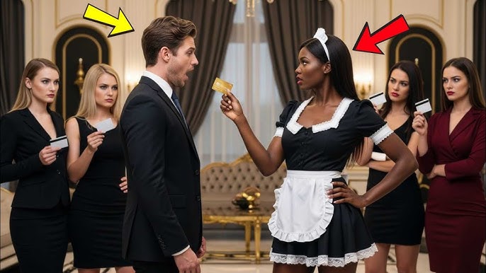 Billionaire Gave Four Credit Cards to Test Four Women What the Black Maid Bought Left Him Speechless - YouTube