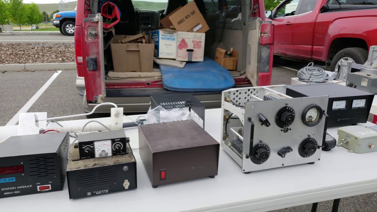 TriCities,WA Ham radio swap meet May 5 2018 YouTube