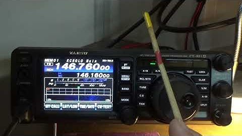 Yeasu FT991A Setting Date/Time GMT  - Setting C4FM Callsign Radio ID Display Brightness Settings