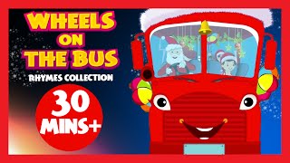 Wheels On The Bus Go Round and Round - Nursery Rhymes Collection For Babies and Toddlers